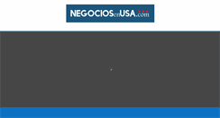 Desktop Screenshot of negociosenusa.com
